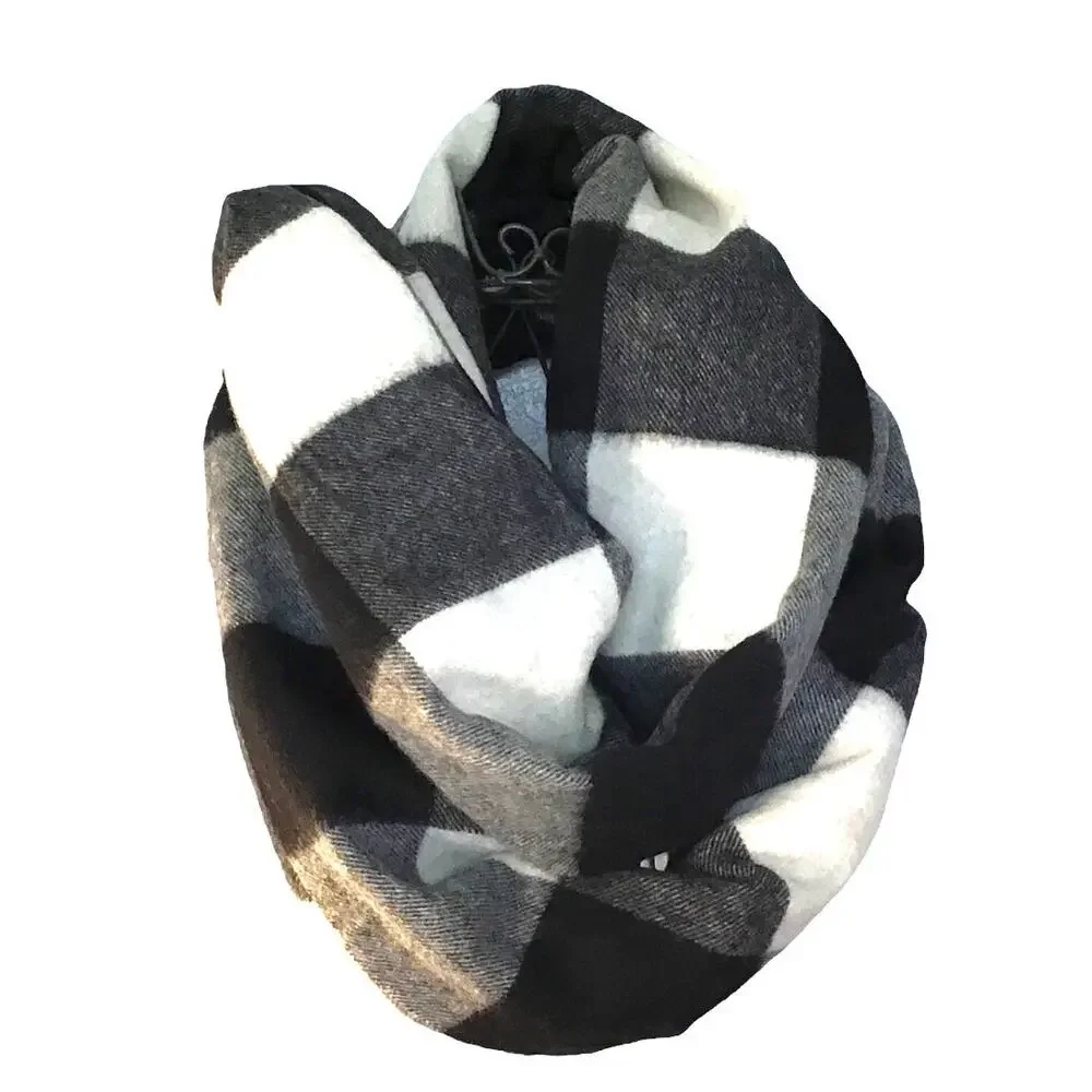 Kate Spade Broome Street Black/White Mega Check Women’s Scarf